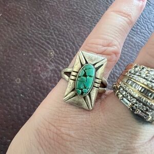 Silver Turquoise Ring